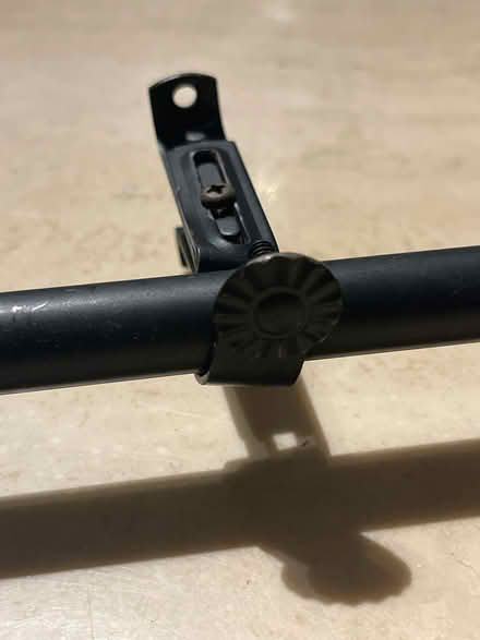 Photo of free Metal curtain pole 135cm (Heswall CH60) #3