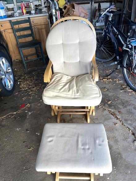 Photo of free Rocking Chair and Footstool (Belmont) #1