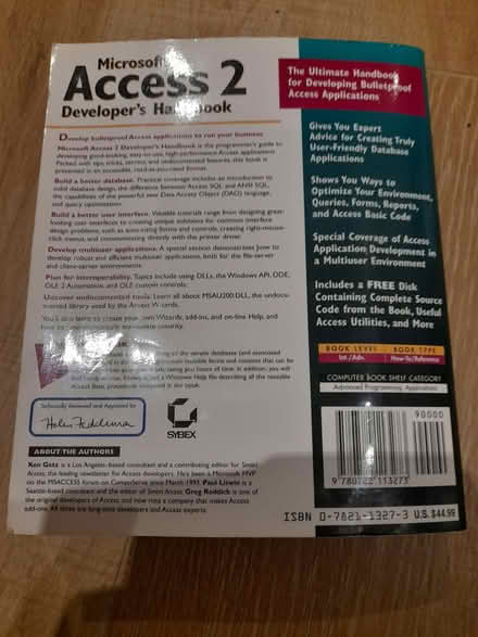 Photo of free Microsoft Computer Developer's Handbook. Like New. (Sunningdale SL5) #1