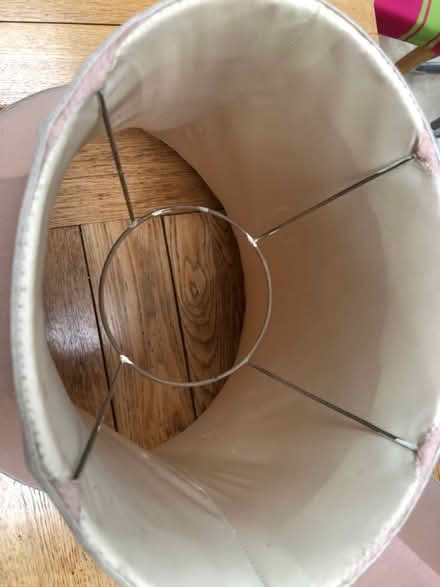Photo of free Pair of pink silk lampshades (Putney SW15) #3
