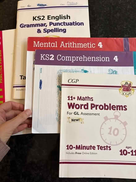 Photo of free 11+ practice books maths/ English (Southfields SW19) #3
