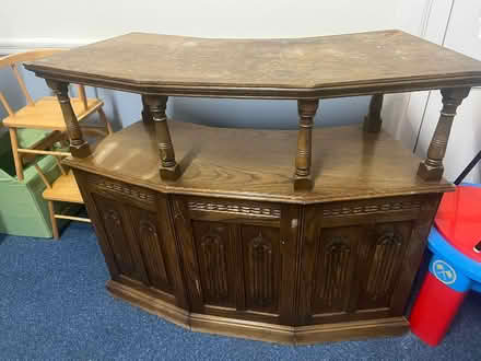 Photo of free Wooden Bar/Counter (Norham Manor OX2) #4
