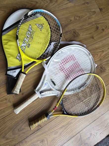 Photo of free 3 junior tennis rackets (Letchworth) #1