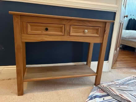 Photo of free Wooden console (Penylan CF23) #1