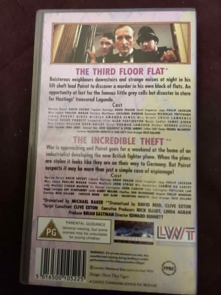 Photo of free Agatha Christies Poirot on VHS (Gosport PO12) #2