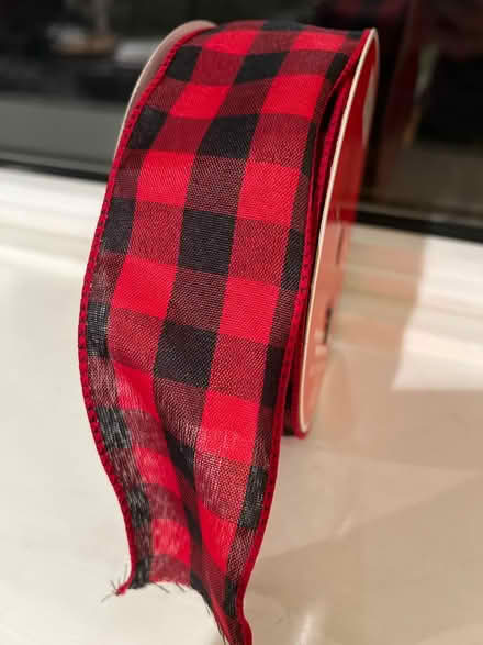 Photo of free 2 1/2” Ribbon Buffalo Plaid (Broomall 19008) #2