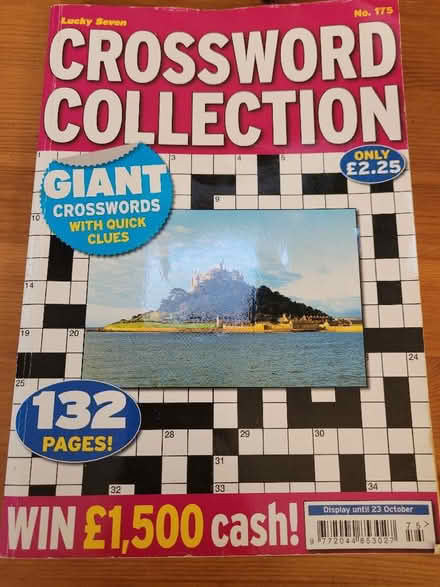 Photo of free Crossword book (started but never finished) (Shenley Fields B29) #1