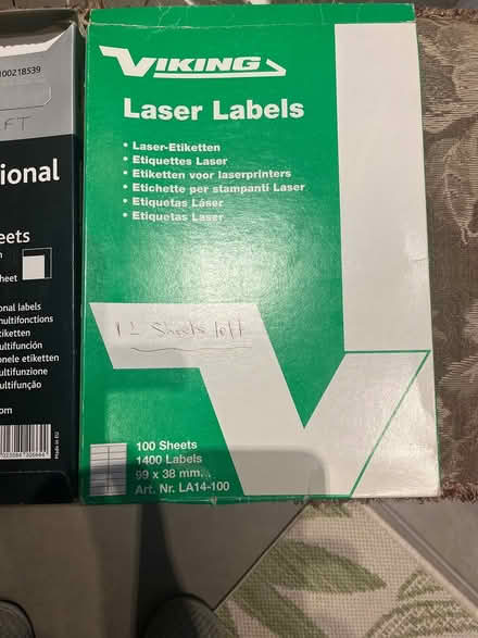 Photo of free Printing labels (Waterlooville) #3