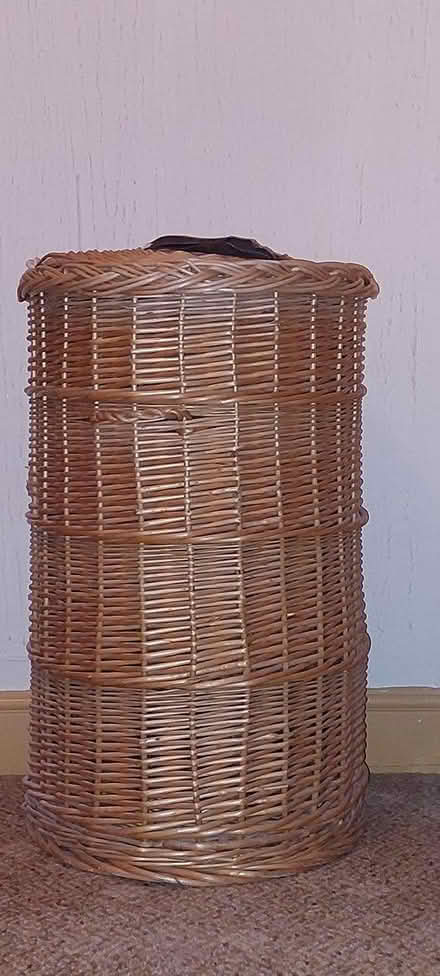 Photo of free Wicker laundry basket (St Werburgh's) #1
