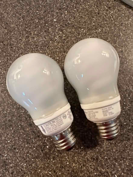 Photo of free 2 Light Bulbs (West Medford) #1