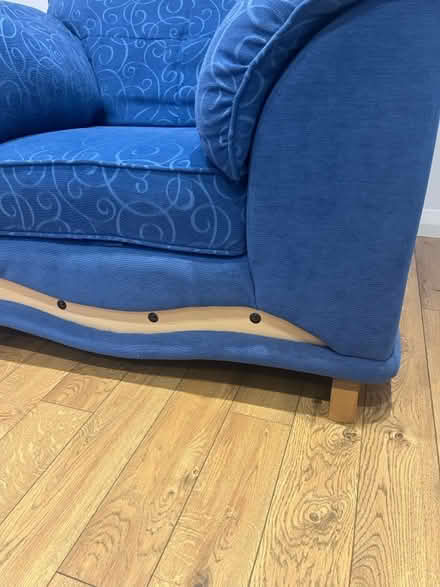 Photo of free Blue armchair (Hill Head PO14) #1