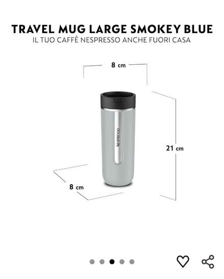 Photo of Nespresso original travel mug large (Manchester rusholme M14) #1