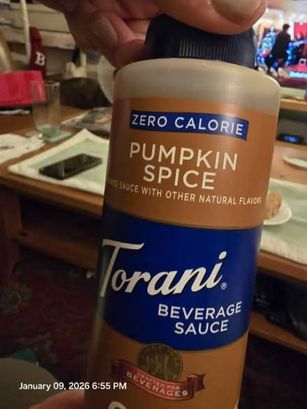 Photo of free Pumpkin spice torani (WLA/Westwood) #1