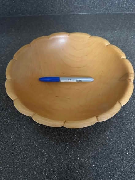 Photo of free Wood bowl (West Medford) #2