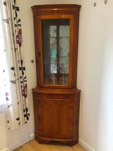 Photo of free Corner display cabinet (Chells Manor SG2) #1