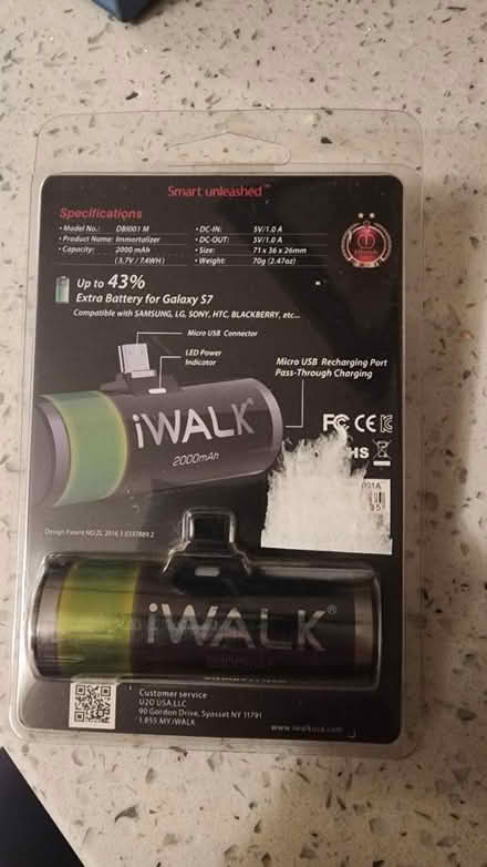 Photo of free Battery bank - micro USB connector (E12th ave S - 11229) #1