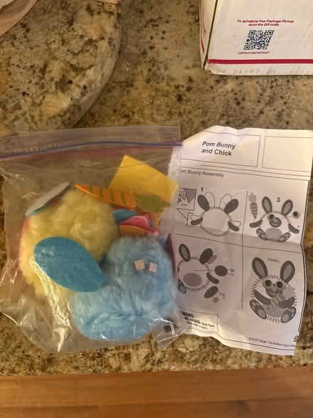 Photo of free Bunny chick craft (Halfway- Hagerstown) #1