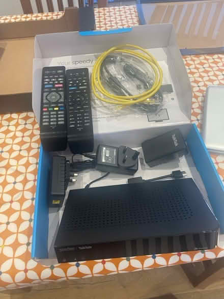 Photo of free Talk talk box and accessories (Aldwick Bognor Regis) #2