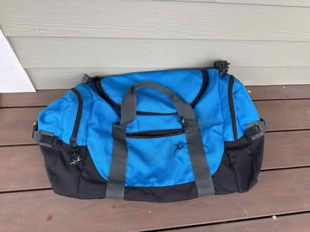Photo of free Blue medium size gym bag (3 Hoffman place Newport, RI) #1