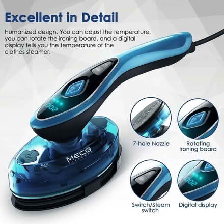 Photo of free Handheld Clothes Steamer (IM1) #1