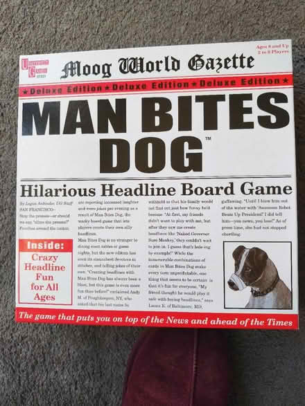 Photo of free Man Bites Dog board game (Loughborough LE11) #1