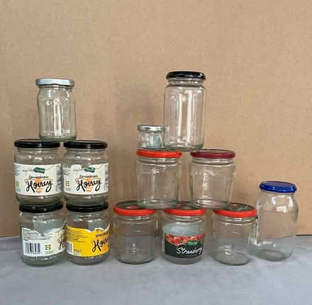 Photo of free Jam jars and empty candle jars (St Leonards TN38) #1