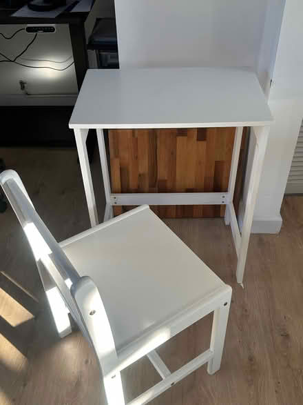 Photo of free Small desk and chair (Bradford on Avon BA15) #1