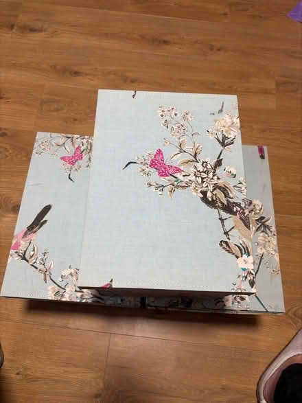 Photo of free Three bird print boxes (Poplars SG2) #2