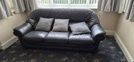 Photo of free 3 seater settee & 2 armchairs (Rainhill L35) #1