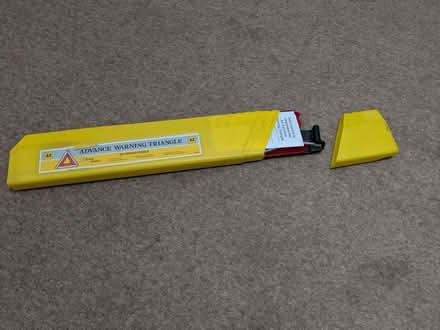Photo of free Motorist’s Advance Warning Triangle (Bushey Heath WD23) #1