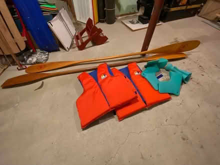 Photo of free 2 Kayaks +oars (Sutton, Quebec) #2