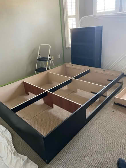 Photo of free Queen size bedframe (Pleasanton, Ca) #1