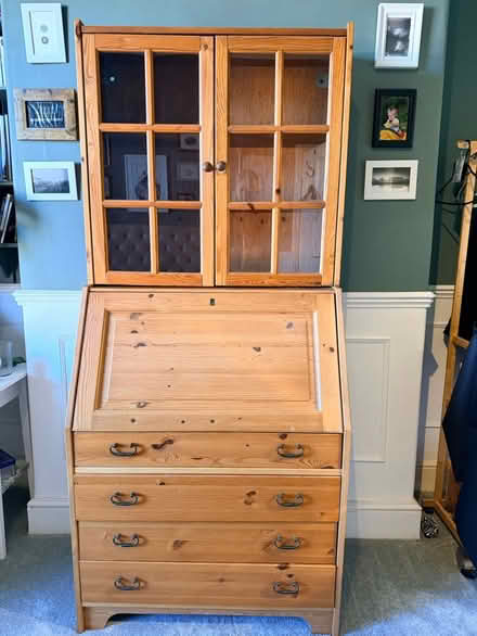 Photo of free Wooden bureau (Rock Ferry CH42) #1