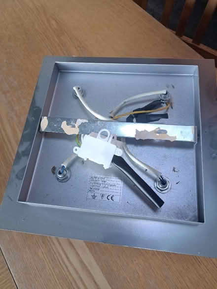 Photo of free Chrome and glass ceiling light (Botley OX2) #3