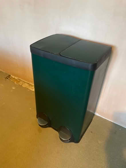 Photo of free Green double kitchen bin (Hassocks, BN6) #1