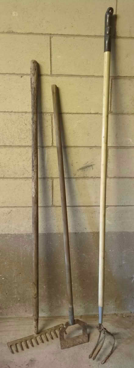 Photo of free 2 long handle garden tools (Lambridge) #1