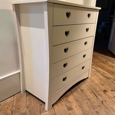 Photo of free Chest of drawers furniture unit - white (Surrenden BN1) #3