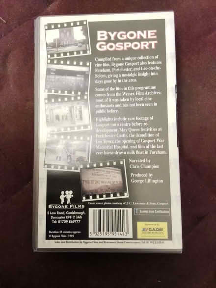 Photo of free Bygone Gosport on VHS (Gosport PO12) #2