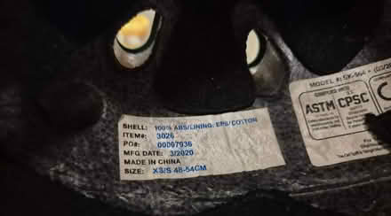 Photo of free Triple Eight Kids Helmet (S) (Lewes BN7) #4