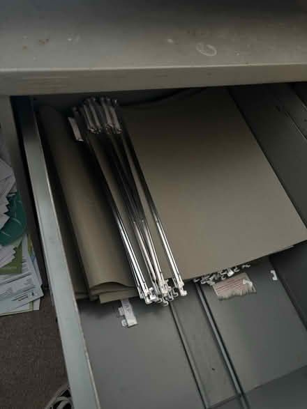 Photo of free Filing Cabinet with files and key (Warrington WA4) #2