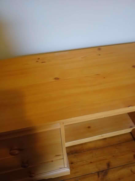 Photo of free Desk or dressing table. 105cm wide x 41cm deep x 73cm high (Central Lancaster LA1) #2