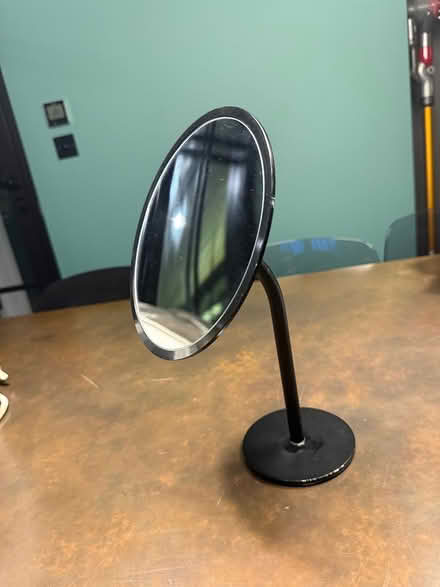 Photo of free Small black make up mirror (Shoreditch EC2A) #1