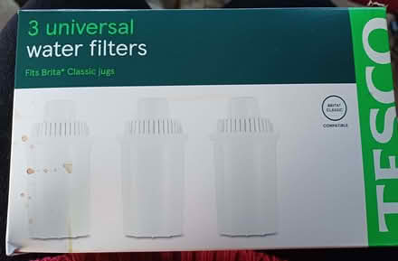 Photo of free Old but unused Tesco universal water filter cartridges (Willaston CH64) #1