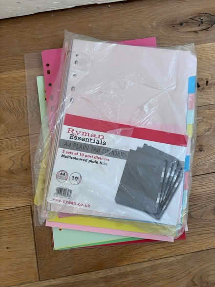 Photo of free A4 dividers (CB4) #2