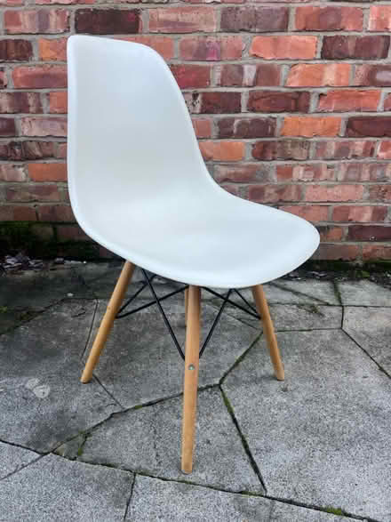 Photo of free 3 x White Chairs (Fallowfield M14) #2