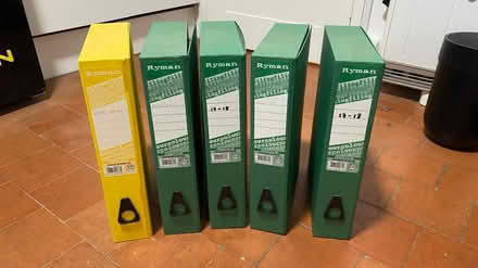 Photo of free 5 A4 box files (BR2) #1