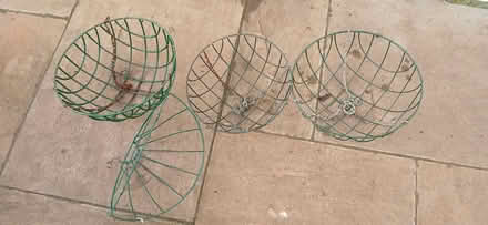 Photo of free X4 metal baskets (Odd Down) #1