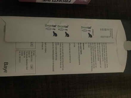 Photo of free Cat worming & anti tick & flea meds (Cardonald, Glasgow, G52) #3