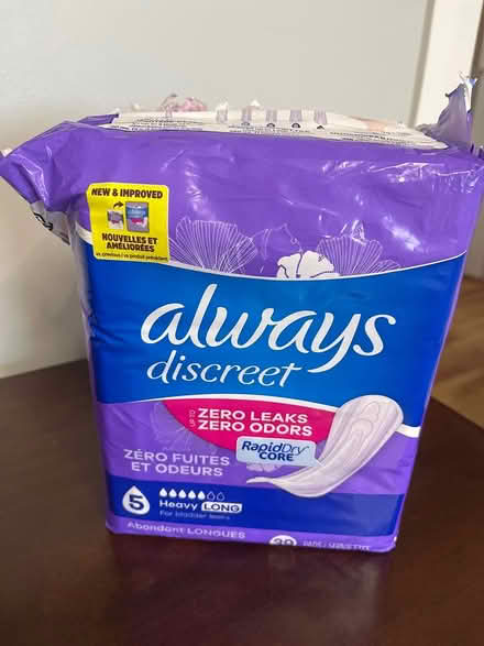 Photo of free Always discreet pads (McKellar) #1