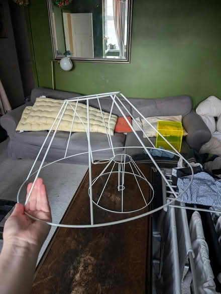 Photo of free 2 lampshade frames (Hove) #2